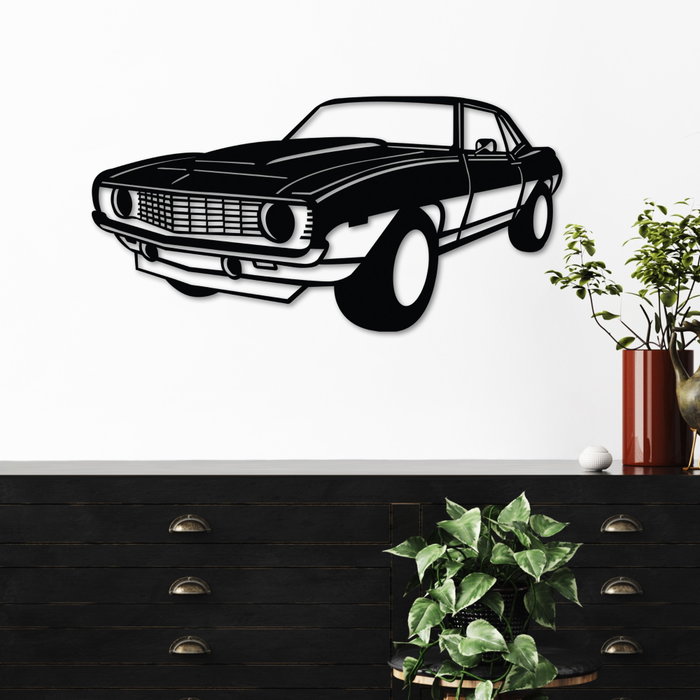 Wallity Chevy Camaro Yenko Escultura de pared